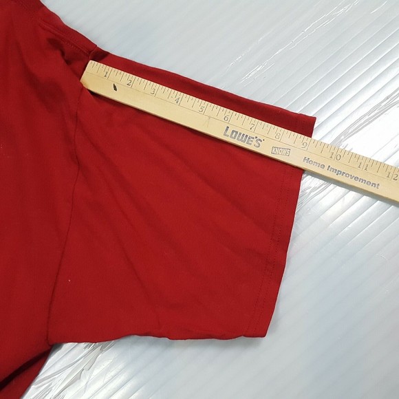 Alabama Crimson Tide Shirt Men XXL Red Short Sleeve Pullover Crew Neck Champions - Picture 8 of 9